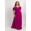 robe grande taille fuchsia 66f15333cde81