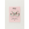 product images hoop earrings with matte texture mj10710 1 1