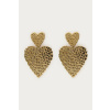 product images statement earrings with hearts gold front