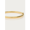 product images flat bangle with clasp gold closeup 1