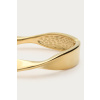 product images chunky twisted bangle gold closeup 1