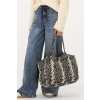 product images large tote bag with snake print