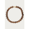 product images brown leopard print necklace with stars packshot