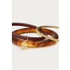 product images gold coloured resin bangle set closeup 1