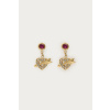 product images minimalist drop earrings heart with arrow and bow mj14779 gold packshot
