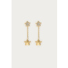 product images minimalist drop earrings with double star mj14778 gold packshot