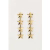 starry earrings with stars packshot