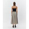 S261257 JUNEAUSW MIDI SKIRT 3072 Dusty green Extra 5