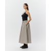 S261257 JUNEAUSW MIDI SKIRT 3072 Dusty green Extra 4