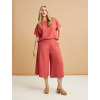 3/4 KALHOTY CULOTTE PINK PEPPER