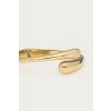 product images open bangle smooth mj15915 gold close up