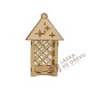 Dřevěná dekorativní lucerna