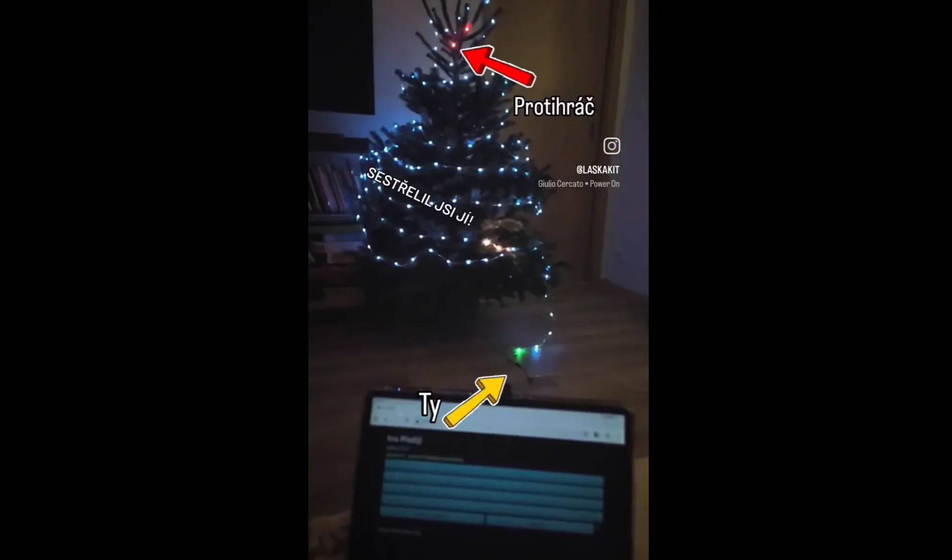 Přežij! – interaktivní kvízová hra s ESPWLED a adresovatelným LED páskem