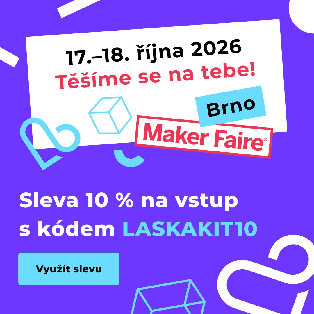 Maker Faire Brno 17. a 18. října 2026