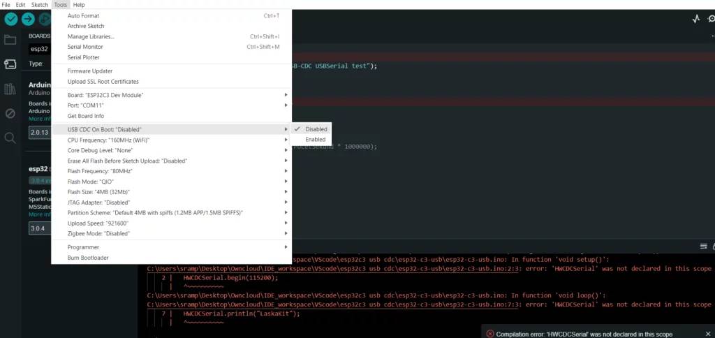 V tomto článku najdeš časté problémy, se kterými se setkávají i další bastlíři při práci s UARTem, nativním USB jako COM port, Serial Monitor nebo čidlem připojeným přes UART.