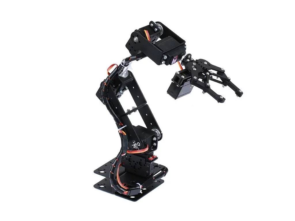 Robotická ruka – návod na sestavení