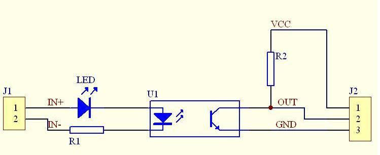 1-Channel-PC817_schematic