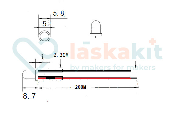 LaskaKit-5mm-led-dioda-s-rezistorem-na-vodici-desc
