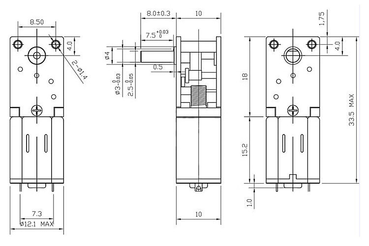 LaskaKit-ga12-n20-dc-motor-12-v-s-prevodovkou-a-dvojitou-hrideli-dimmentions
