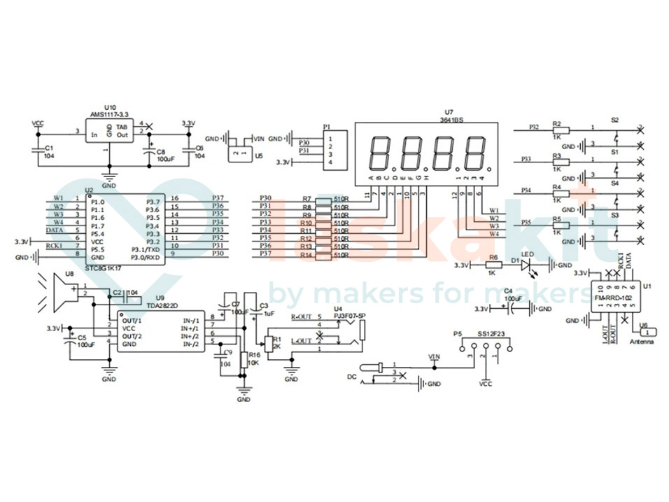 LaskaKit-stavebnice-fm-radio-hu-017b-rda5807-87-108mhz-sche