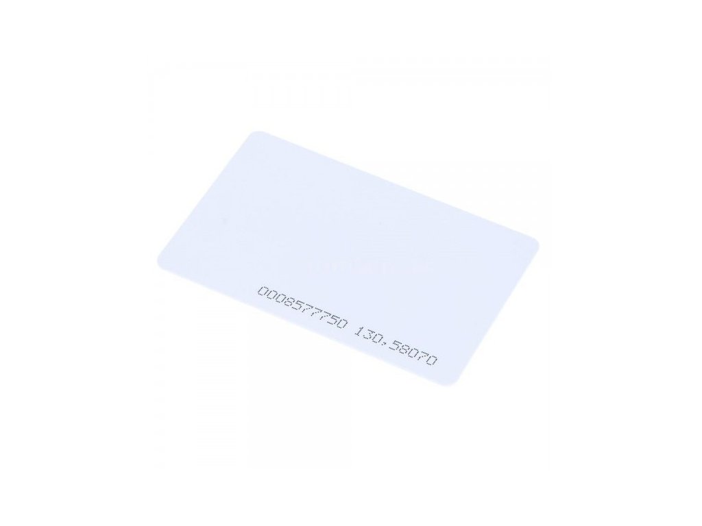 RFID EM4100 125kHz nepřepisovatelná karta