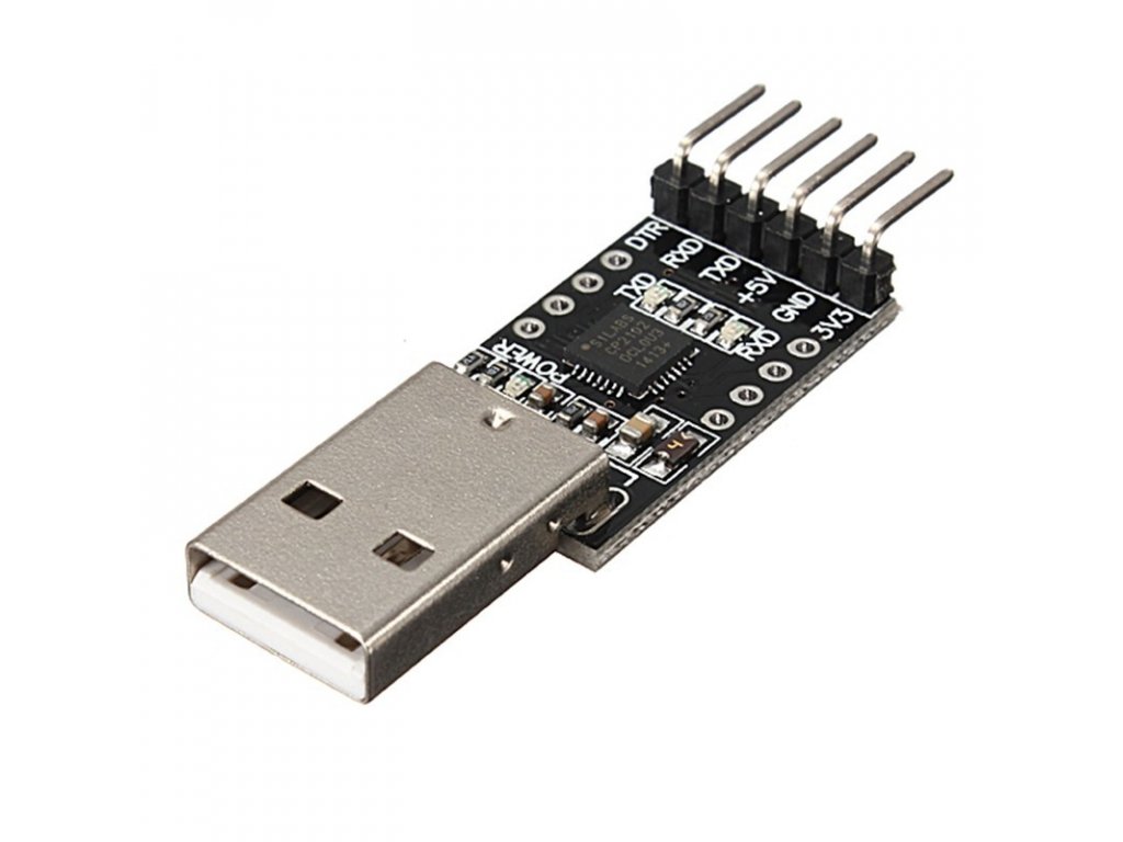 Převodník 6Pin USB TTL UART, CP2102, DTR pin
