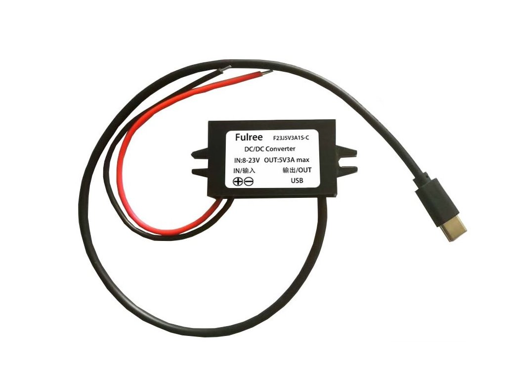 Step-down měnič 12V-5V/3A, USB-C