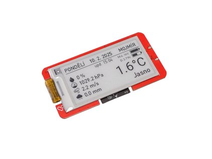 LaskaKit laskakit espink shelf 213 esp32 e paper 1