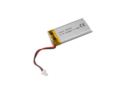 LaskaKit geb lipol baterie 302040 200mah 3 7v jst sh 2 0 1