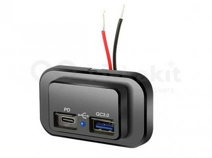 Built-in step-down converter - charger 30W, USB PD+QC3.0