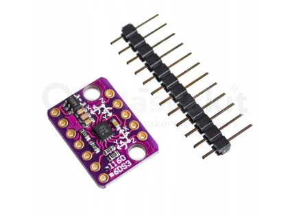 LaskaKit gy bmi160 6 osy gyroskop a akcelerometr i2c 1