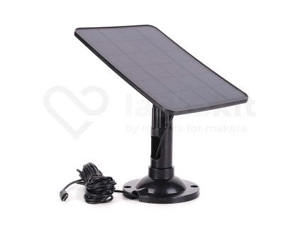 12528 solarni panel 5v 7w s drzakem na zed