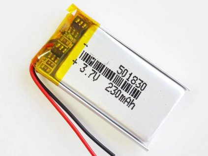 wholesale 3 7v 230mah 501830 lithium polymer