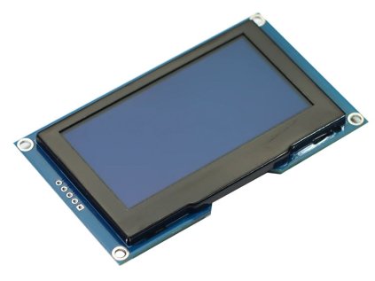 LaskaKit 2 7 256x128 oled displej i c bily 3