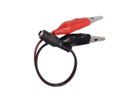 LaskaKit adapter dc samec 5 5 2 1 mm na krokosvorky 30 cm 1