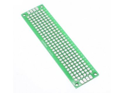 20x80mm oboustranná PCB prototypová deska