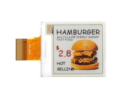 LaskaKit good display gdem0154f51h 1 54 200x200 epaper displej 4 barvy 1