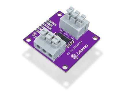 Soldered převodník RS-232 (breakout)