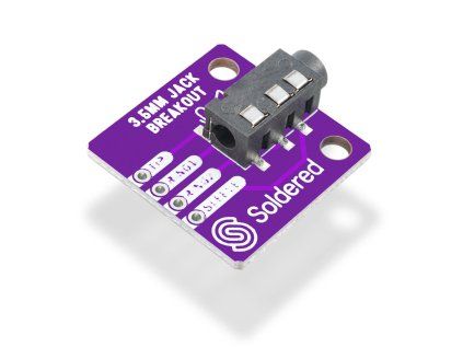 Soldered breakout Jack 3,5 mm