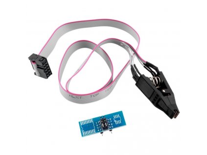 Programovací a testovací svorka SOP8 s adapterem a kabelem