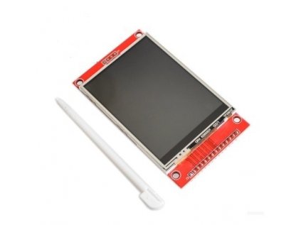 2.8" Palcový Barevný Dotykový TFT LCD Displej 240x320 ILI9341 SPI