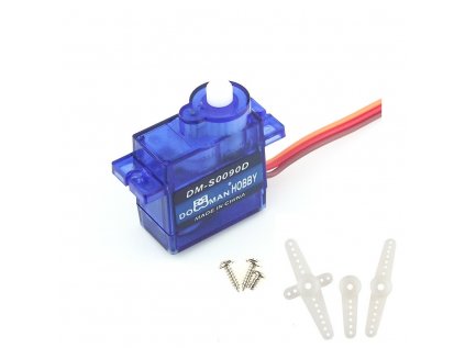 DOMAN Plastové micro servo DM-S0090D 9g, Kontinuální