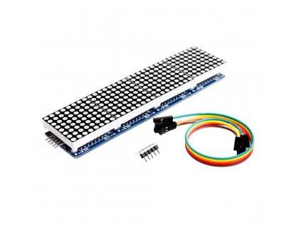 32x8 LED matice s MAX7219 3mm