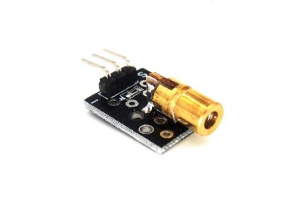 Keyes KY-008 Laser modul 5V 650nm s optikou