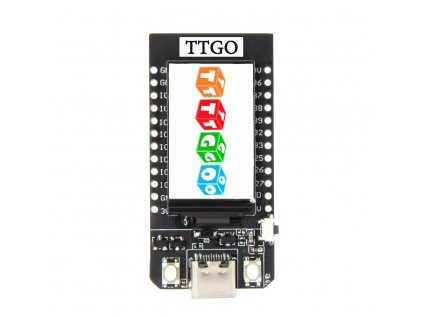 LilyGO TTGO T-Displej ESP32 1.14 TFT WiFi Modul