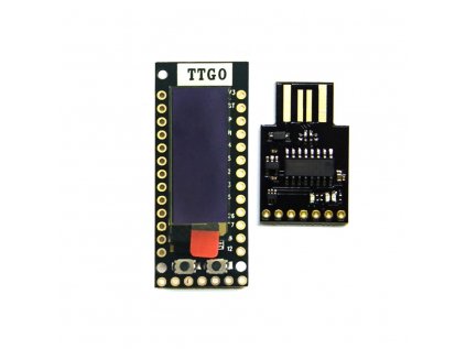 LilyGO TTGO TQ ESP32 0.91" OLED PICO-D4 WiFi Moduls programátorem