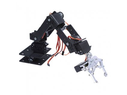 6 DoF Kovová robotická ruka