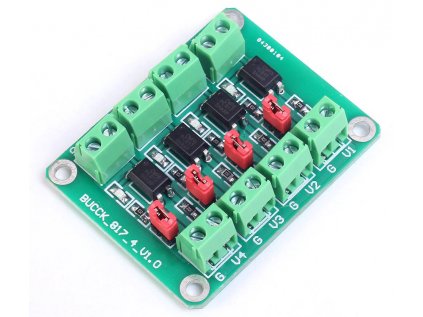 4x optocoupler isolator