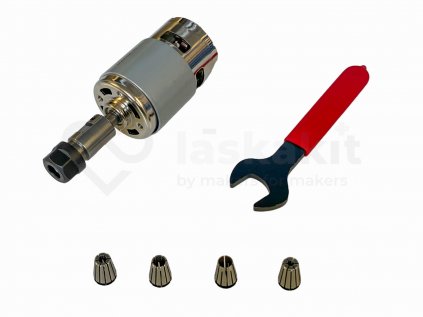 FitSain 775 DC motor DC24V 8000 rpm + ER11 Precision Clamp