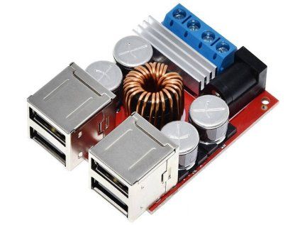 Step-down converter 5.2V 8A 4xUSB QS-1205CBUM-8A